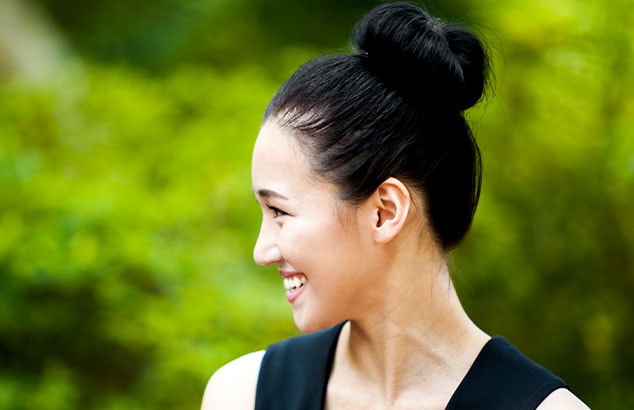 Hair Tutorial: Messy Top Knot Bun with Volume