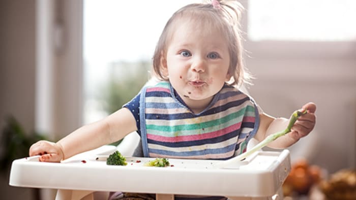 Different stages of weaning