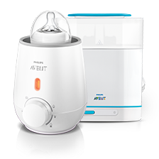 Bottle warmers and sterilizer for baby bottles Philips avent