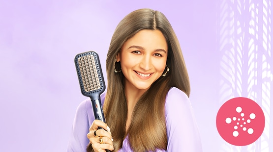 Philips Heated Straightening Hair Brush
