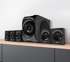 Philips stereo hot sale speakers