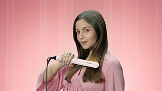 Thermoprotect hair straightener video