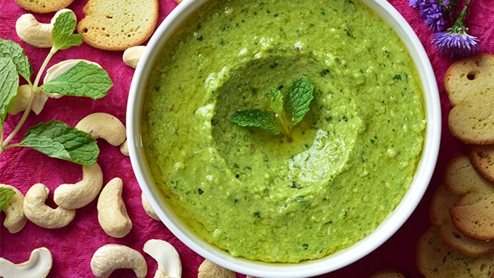 Mint Pesto Recipe