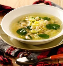 Spinach, Leek And Cannellini Soup | Philips