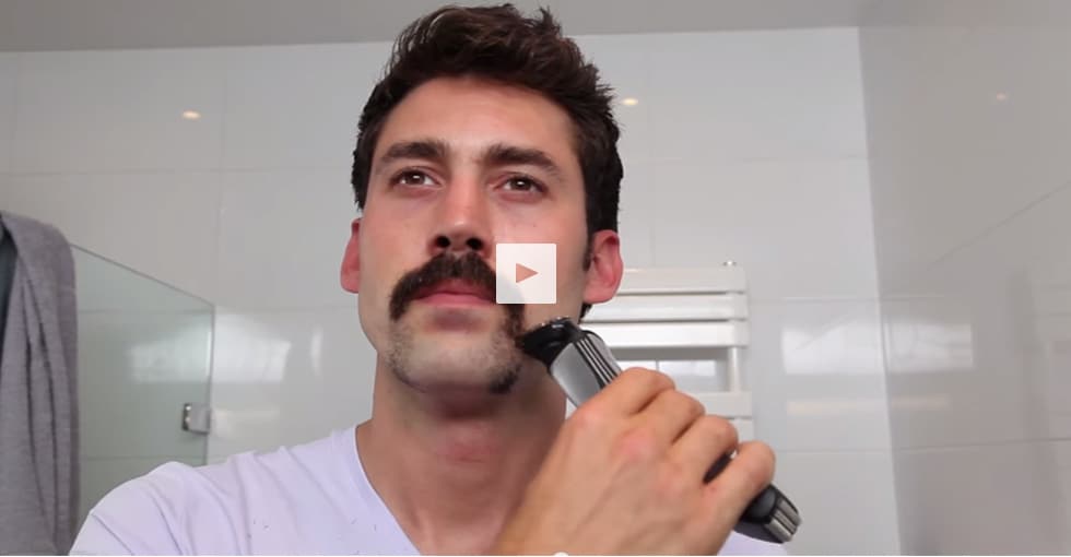 how to create a dallas mustache