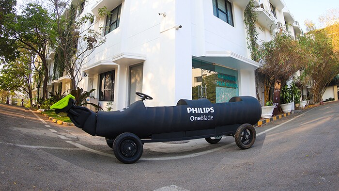 philips oneblade soapbox car