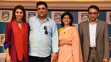  Philips Healthcare signs Ram Kapoor and Gautami Kapoor as their brand ambassadors